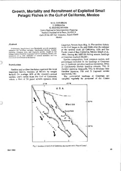 Growth, mortality and recruitment of exploited small pelagic fishes in the Gulf of California, Mexico