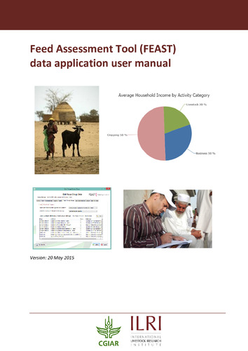 Feed Assessment Tool (FEAST) data application user manual