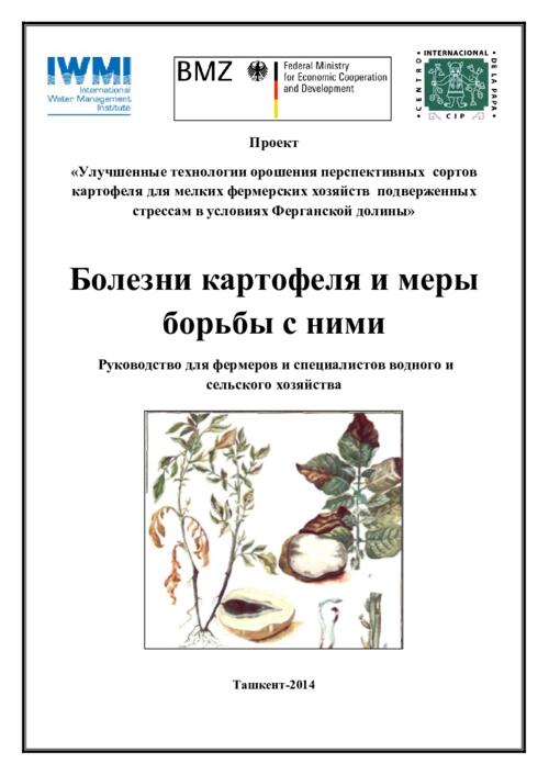 Болезни картофеля и меры борьбы с ними