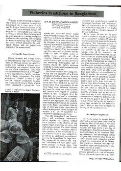 Fisheries traditions in Bangladesh