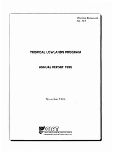 Tropical Lowlands Program: Annual Report 1995