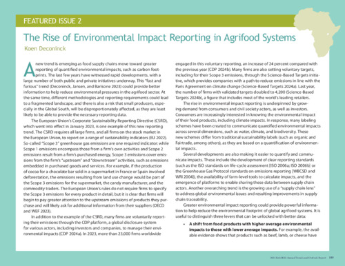 Climate action and bioeconomy transition: Mainstreaming environmental sustainability in the Post-Malabo Agenda of the Comprehensive Africa Agriculture Development Programme