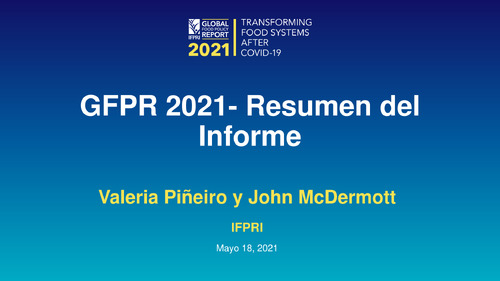 GFPR 2021- Resumen del Informe