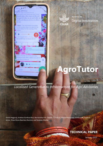 AgroTutor: Localised generative AI infrastructure for agri advisories