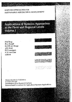 Flow modelling with ECOPATH: providing insights on the ecological state of agroecosystems