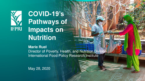 COVID-19's Pathways of Impacts on Nutrition