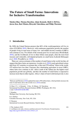 The Future of Small Farms: Innovations for Inclusive Transformation