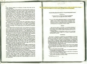 Studying single-species dynamics in a tropical multispecies context