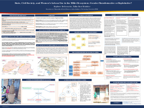State, Civil Society, and Women’s Labour Use in the Millet Ecosystem: Gender Transformative or Exploitative?