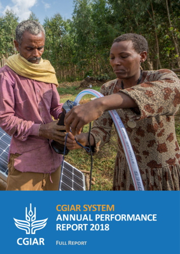 CGIAR System Annual Performance Report 2018: Full Report