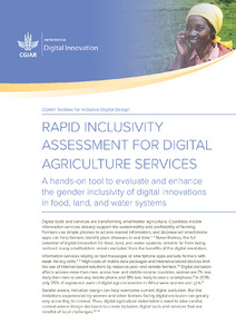 Rapid inclusivity assessment for digital agriculture services