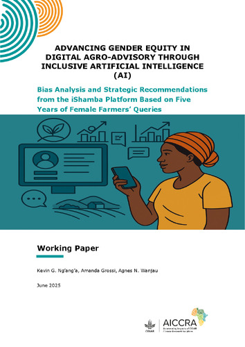 Advancing Gender Equity in Digital Agro-advisory through Inclusive Artificial Intelligence (AI): Bias Analysis and Strategic Recommendations from the iShamba Platform Based on Five Years of Female Farmers. Queries
