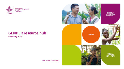 GENDER resource hub