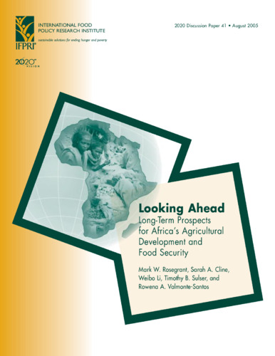 Looking ahead: long-term prospects for Africa's agricultural development and food security