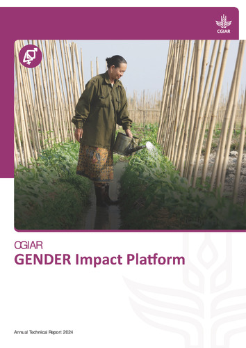 CGIAR GENDER Impact Platform: Annual Technical Report 2024