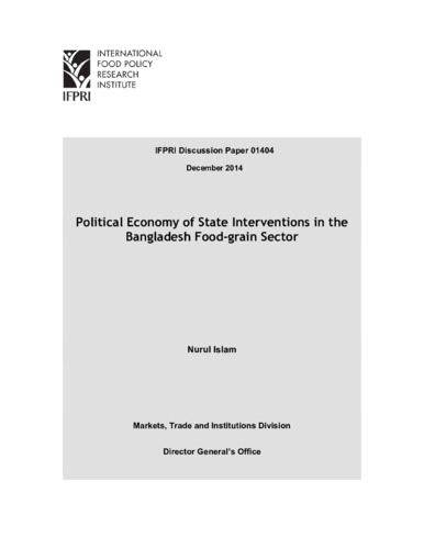 Political economy of state interventions in the Bangladesh food-grain sector
