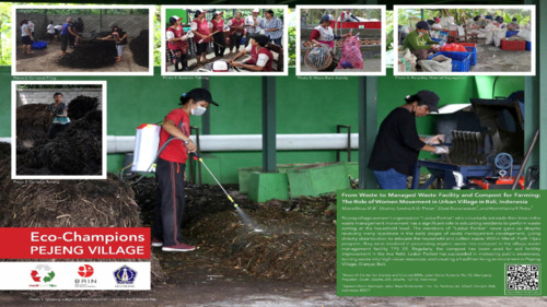 From waste to managed waste facility and compost for farming: The role of women movement in urban villages in Bali, Indonesia