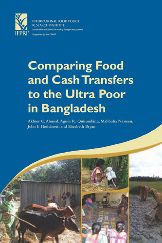 Comparing food and cash transfers to the ultra-poor in Bangladesh