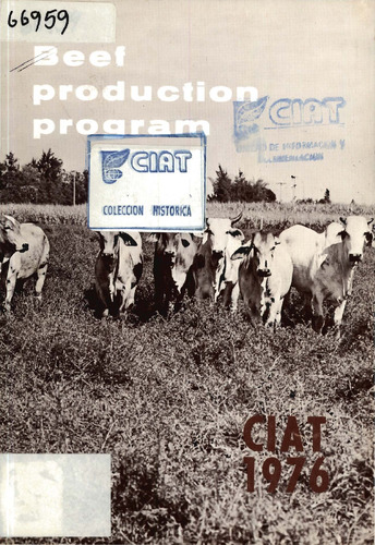 Beef production program