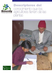 Descriptores del conocimiento que los agricultores tienen de las plantas