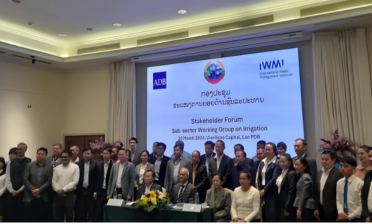 Stakeholder Forum of the Sub-sector Working Group on Irrigation. 20 March 2024, Vientiane, Laos PDR