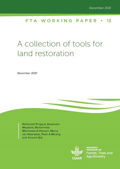 A collection of tools for land restoration