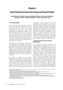 Carp production in Asia: past trends, current status and future prospects