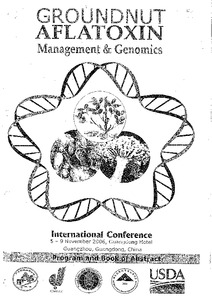 Evaluation of new Aspergillus flavus resistant groundnut varieties for agronomic performance in multi-location on-farm trials in Andhra Pradesh, India