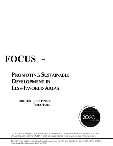 Promoting sustainable development in less-favored areas