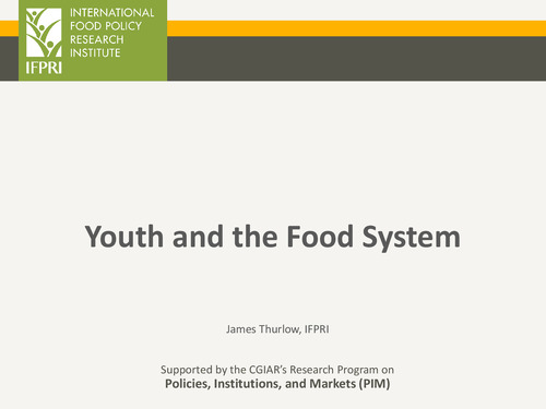 Youth and the Food System