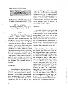 Biofertilizers as nutrient coextends of other sources for rainfed crops
