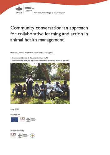 Community conversation: An approach for collaborative learning and action in animal health management