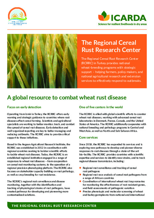 A global resource to combat wheat rust disease