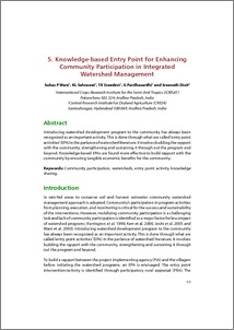 Knowledge-based Entry Point for Enhancing Community Participation in Integrated Watershed Management