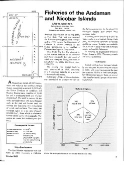 Fisheries of the Andaman and Nicobar Islands