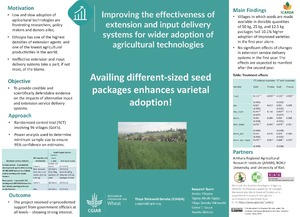 Improving the effectiveness of extension and input delivery systems for wider adoption of agricultural technologies