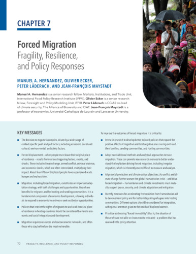 Forced migration: Fragility, resilience, and policy responses