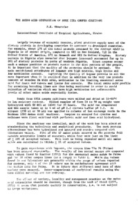 The amino composition of some IITA cowpea cultivars