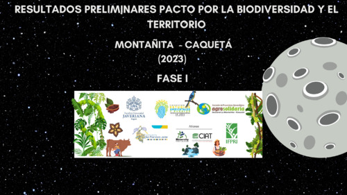 Resultados prelimiares Pacto por la Biodiversidad y el Territorio