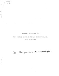 Problemas patologicos en el cultivo de la yuca