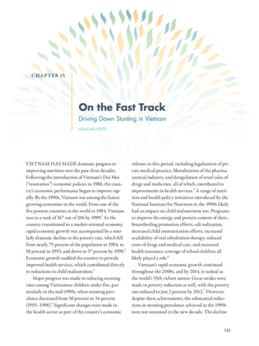 On the fast track: Driving down stunting in Vietnam