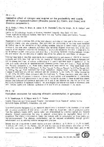 Host plant resistance for reducing Aflatoxin contamination in groundnut