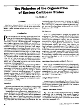 The fisheries of the Organization of Eastern Caribbean States