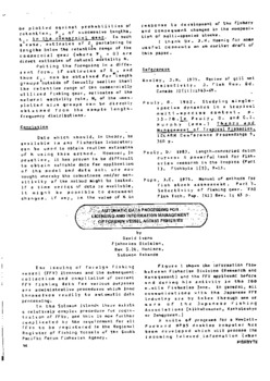 Automatic data processing for licensing and information management of foreign vessel access fisheries