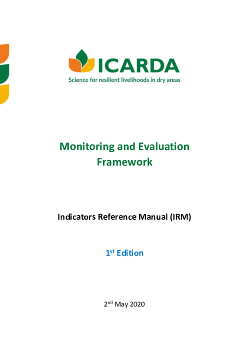 Indicators Reference Manual