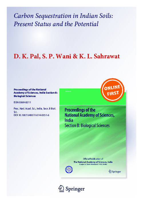 Carbon Sequestration in Indian Soils: Present Status and the Potential