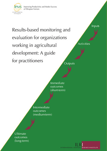 Results-based monitoring and evaluation for organizations working in agricultural development: a guide for practitioners