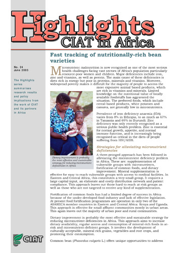 Fast tracking of nutritionally-rich bean varieties