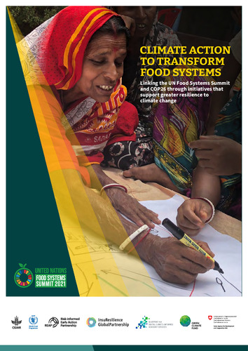 Climate Action to transform Food Systems - Linking the UN Food Systems Summit and COP26 through initiatives that support greater resilience to climate change