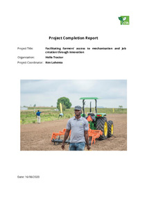 CTA Project Completion Report: Hello Tractor